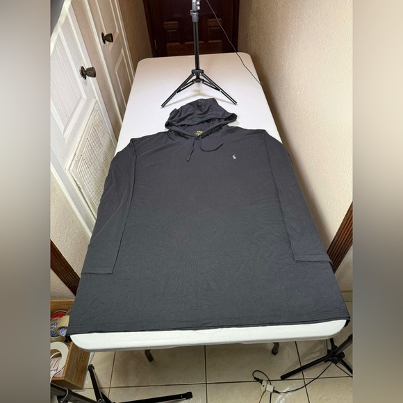 Polo Ralph Lauren Other - NWOT Polo Ralph Lauren Men Gray Lightweight Pullover Hoodie Shirt Pony Sz 6XB